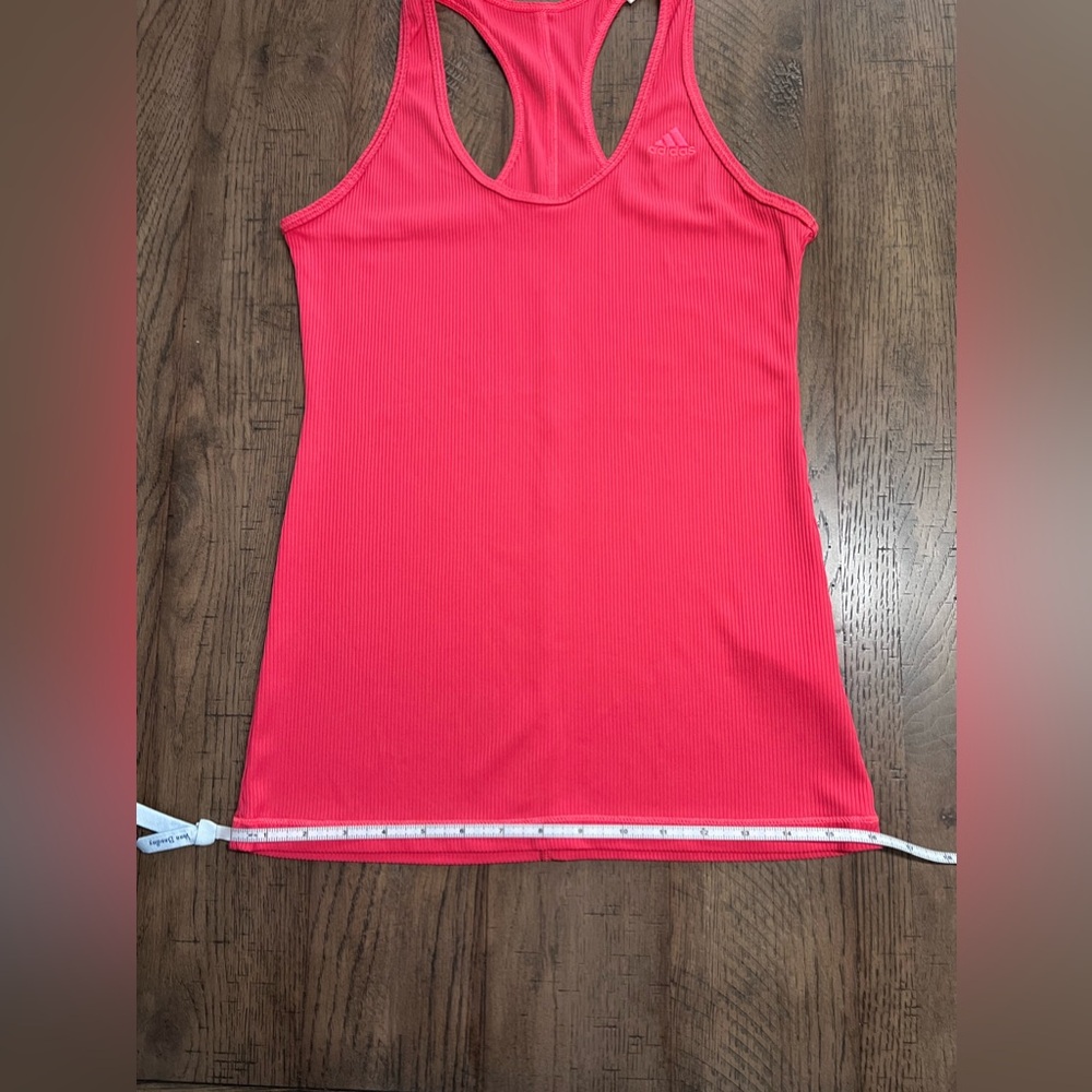 Adidas racerback athletic top shirt m medium pink - Picture 7 of 13